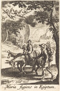 The Flight into Egypt by Jacques Callot