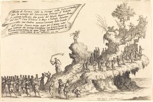 The Float of Mount Parnassus by Jacques Callot