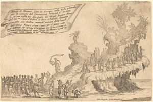 The Float of Mount Parnassus by Jacques Callot
