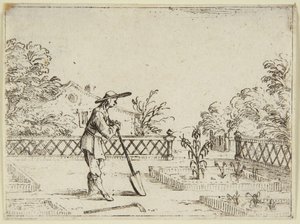 The Gardener by Jacques Callot