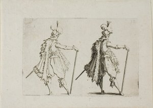The Gentleman with a Large Cane, from The Caprices