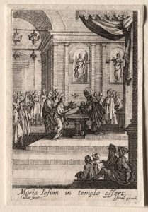 The Presentation of Christ in the Temple by Jacques Callot