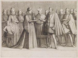 The Marriage of Ferdinand I to Christine of Lorraine, from the series “The Life of Ferdinand de Medici”