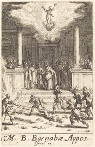 The Martyrdom of Saint Barnabas, c. 1634-1635 by Jacques Callot