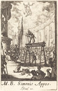 The Martyrdom of Saint Simon by Jacques Callot