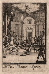 The Martyrdom of the Apostles: St. Thomas by Jacques Callot