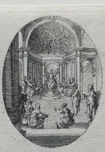 The Mysteries of the Passion: Christ Disputing with the Doctors by Jacques Callot