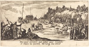 The Nailing to the Cross by Jacques Callot