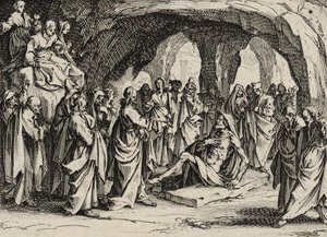 The Resurrection of Lazarus, 1635 by Jacques Callot