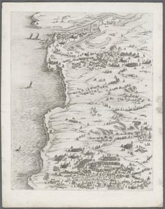The Siege of La Rochelle: Plate 5 by Jacques Callot