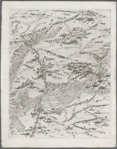 The Siege of La Rochelle: Plate 7 by Jacques Callot