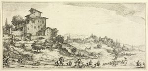 The Stag Hunt, from Various Scenes Designed in Florence by Jacques Callot