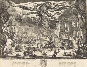 The Temptation of Saint Anthony (second version) by Jacques Callot
