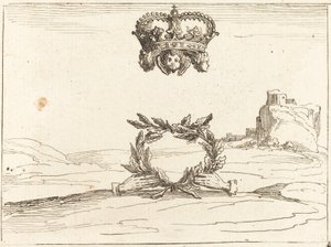 The Two Crowns by Jacques Callot
