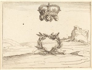 The Two Crowns by Jacques Callot
