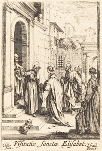 The Visitation by Jacques Callot