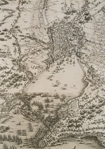 The Siege of La Rochelle by Jacques Callot