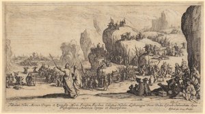 Troops Leaving Their Ships by Jacques Callot