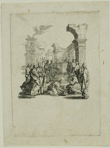 Washing the Feet, from The Small Passion by Jacques Callot