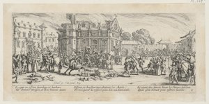 Destruction of a Monastery, Plate 6 from the Series 
