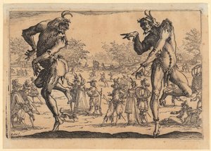 Two Pantaloni by Jacques Callot