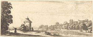 The Dovecot by Jacques Callot or Follower of Jacques Callot