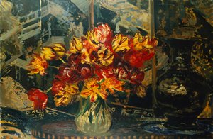 Bunch of Tulips and a Screen