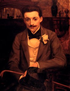 Portrait of P. Louys