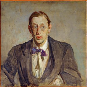 Study for the Portrait of the Composer Igor Stravinsky by Jacques Emile Blanche