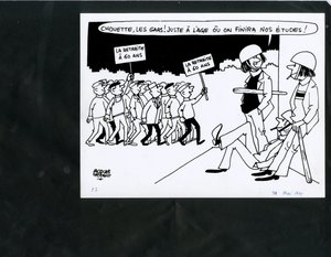 Le Figaro, Satirical in Black & White