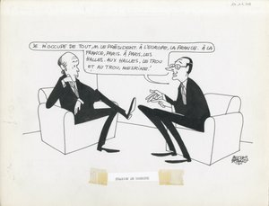 Le Figaro, Satirical in Black & White