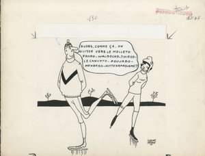 Paris-Presse, Satirical in Black & White