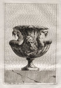 Suite of Vases: Plate 18 by Jacques Francois Joseph Saly
