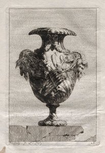 Suite of Vases: Plate 28 by Jacques Francois Joseph Saly
