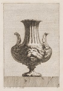 Suite of Vases: Plate 6 by Jacques Francois Joseph Saly