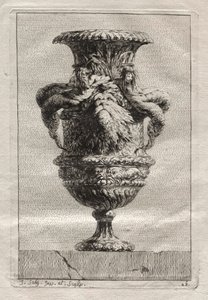 Suite of Vases: Plate 26 by Jacques François Saly