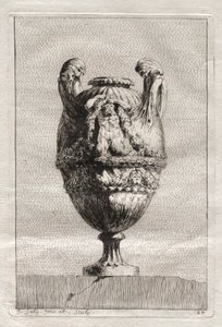 Suite of Vases: Plate 27 by Jacques François Saly
