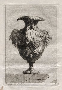 Suite of Vases: Plate 28 by Jacques François Saly