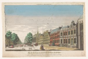 View of the Lange Voorhout in The Hague