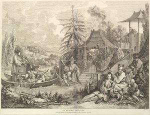 Chinese Fishing, from Chinoiseries, after 1743