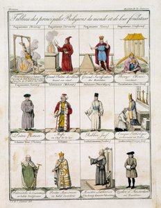 Table of the Principal Religions of the World