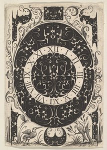 Oval Watchcase with Birds and Smaller Motifs by Jacques Hurtu