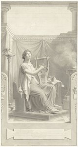 Design for the Title Page for Poems by H. Tollens Czn.