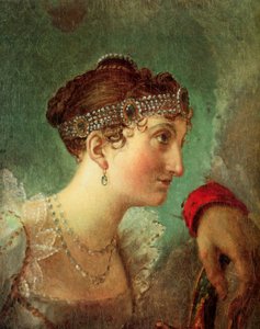 Adélaïde de La Rochefoucauld by Jacques Louis David