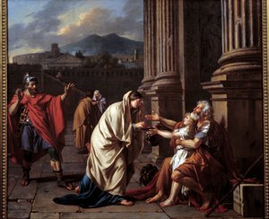 Belisarius (500-565) asking for alms
