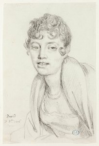 Bust of Angelique Mongez by Jacques Louis David