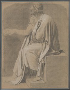 Crito by Jacques Louis David