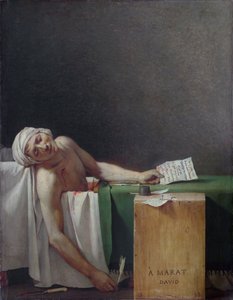 The Death of Marat by Jacques Louis David