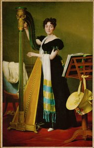 Juliette de Villeneuve, Niece of Queen Julie, Wife of Joseph Bonaparte by Jacques Louis David