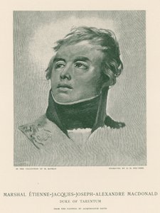 Marshal Etienne-Jacques-Joseph-Alexandre Macdonald by Jacques Louis David